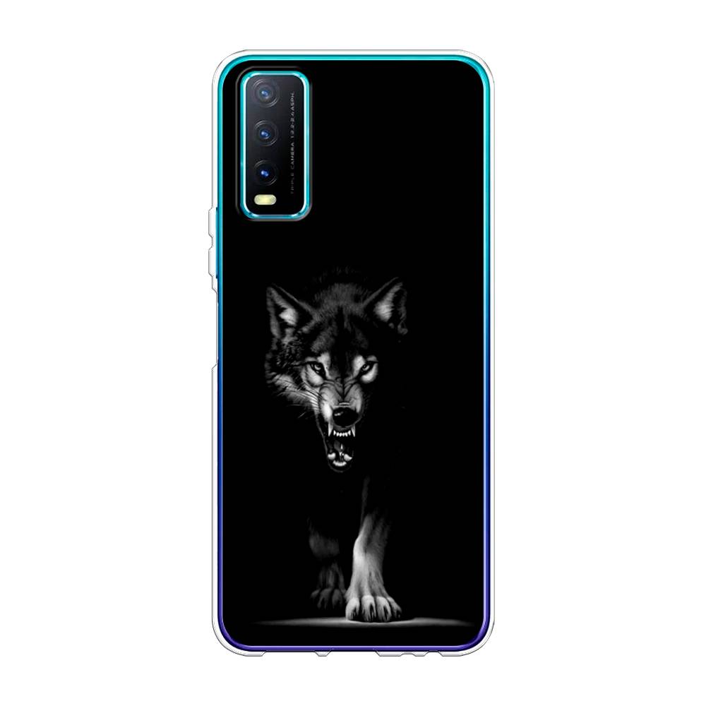 

Чехол Awog на Vivo Y20 "Волк выходит из ночи", Разноцветный, 263650-1