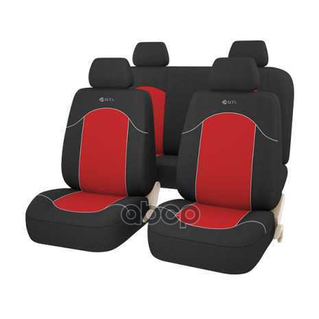 фото Чехлы gtl fast полиэстер airbag красные l psv psv арт. 126247