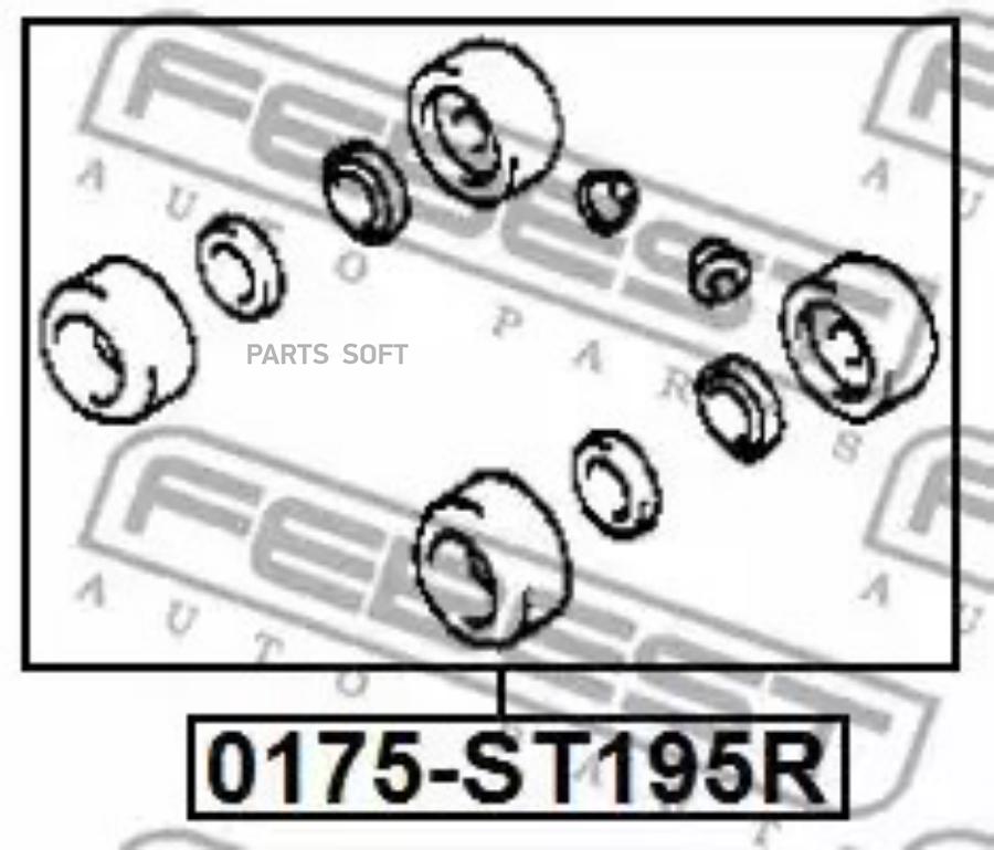 

Ремкомплект Заднего Тормозного Цилиндра Febest 0175-ST195R