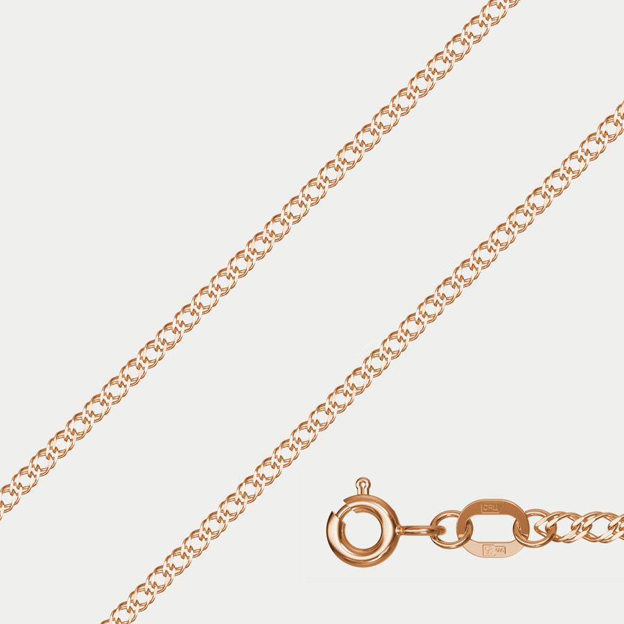 

Цепочка из золота 50 см GOLD CENTER НЦ 12-076ПГ 0.35, НЦ 12-076ПГ 0.35