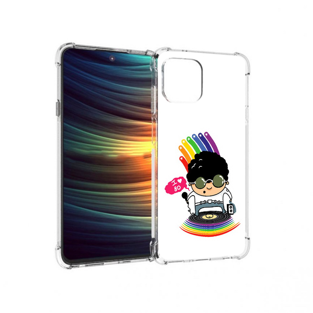 

Чехол MyPads Tocco для Motorola 20 Lite Я люблю 80-е (PT227073.348.205), Прозрачный, Tocco