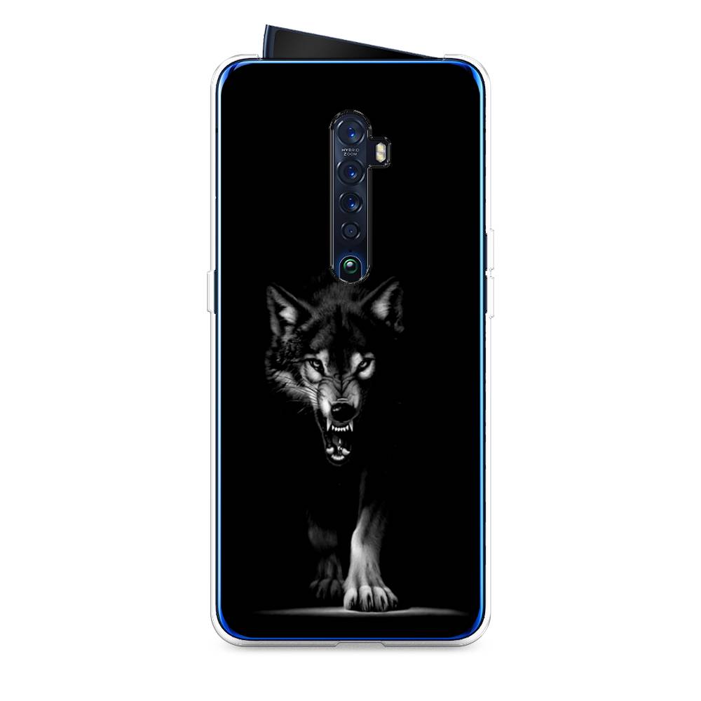 

Чехол Awog на Oppo Reno 2 "Волк выходит из ночи", Разноцветный, 253550-1