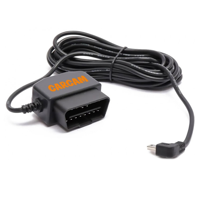 

Адаптер питания CARCAM OBD2-5V Mini-USB L, OBD2-5V Mini-USB L
