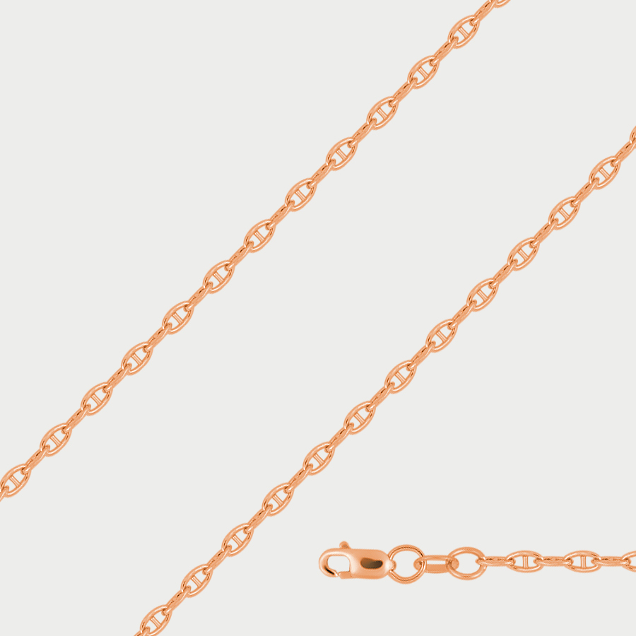 

Цепочка из золота 40 см GOLD CENTER НЦ 12-044ПГ 0.60, Розовый, НЦ 12-044ПГ 0.60