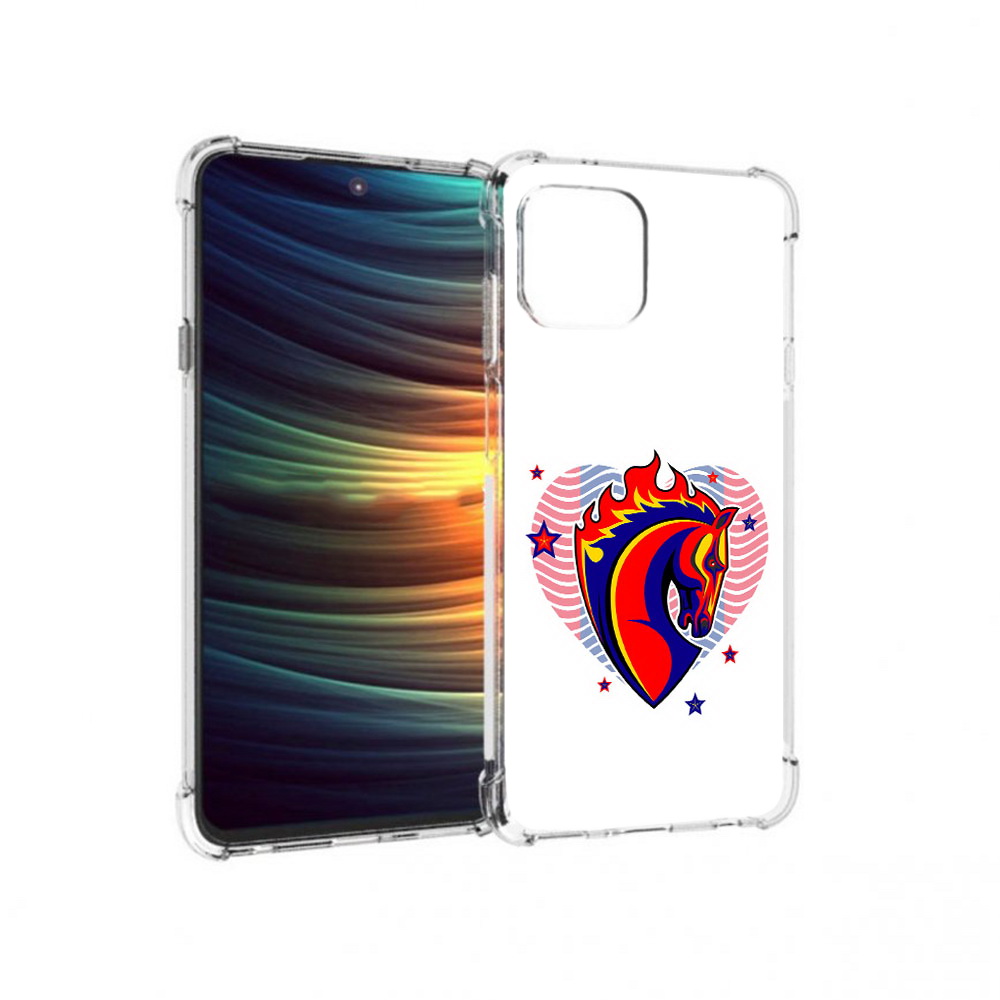 

Чехол MyPads Tocco для Motorola 20 Lite ФК ЦСЛ Лошадь (PT227073.348.180), Прозрачный, Tocco