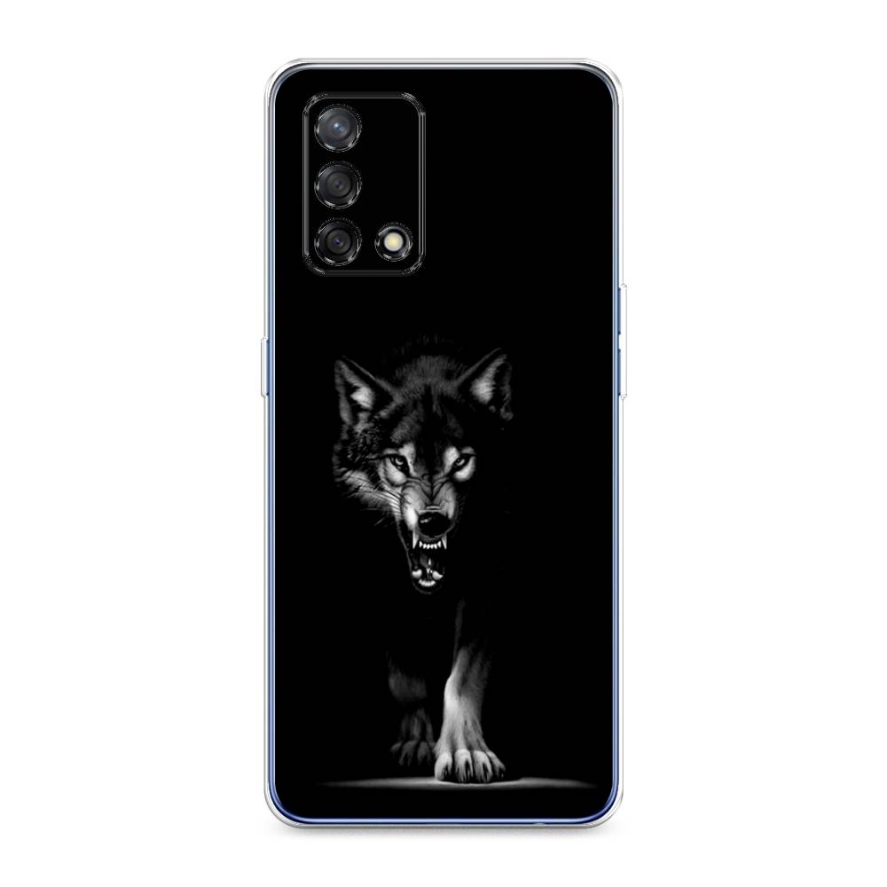 

Чехол Awog на Oppo A74 "Волк выходит из ночи", Разноцветный, 256050-1