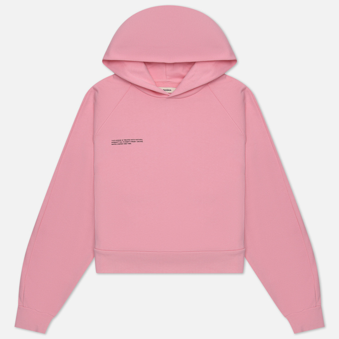

Женская толстовка PANGAIA Organic Cotton Crop Hoodie розовый, Размер L, Organic Cotton Crop Hoodie