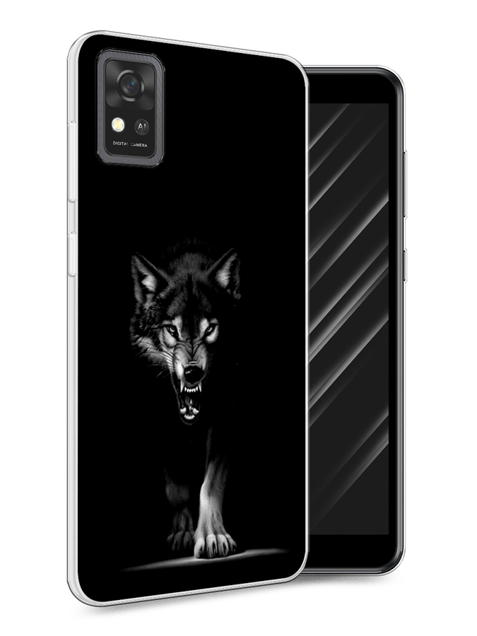 

Чехол Awog на ZTE Blade A31 / ЗТЕ Блэйд A31 "Волк выходит из ночи", Разноцветный, 134650-1