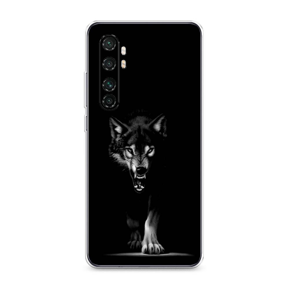 

Чехол Awog на Xiaomi Mi Note 10 lite "Волк выходит из ночи", Разноцветный, 38450-1