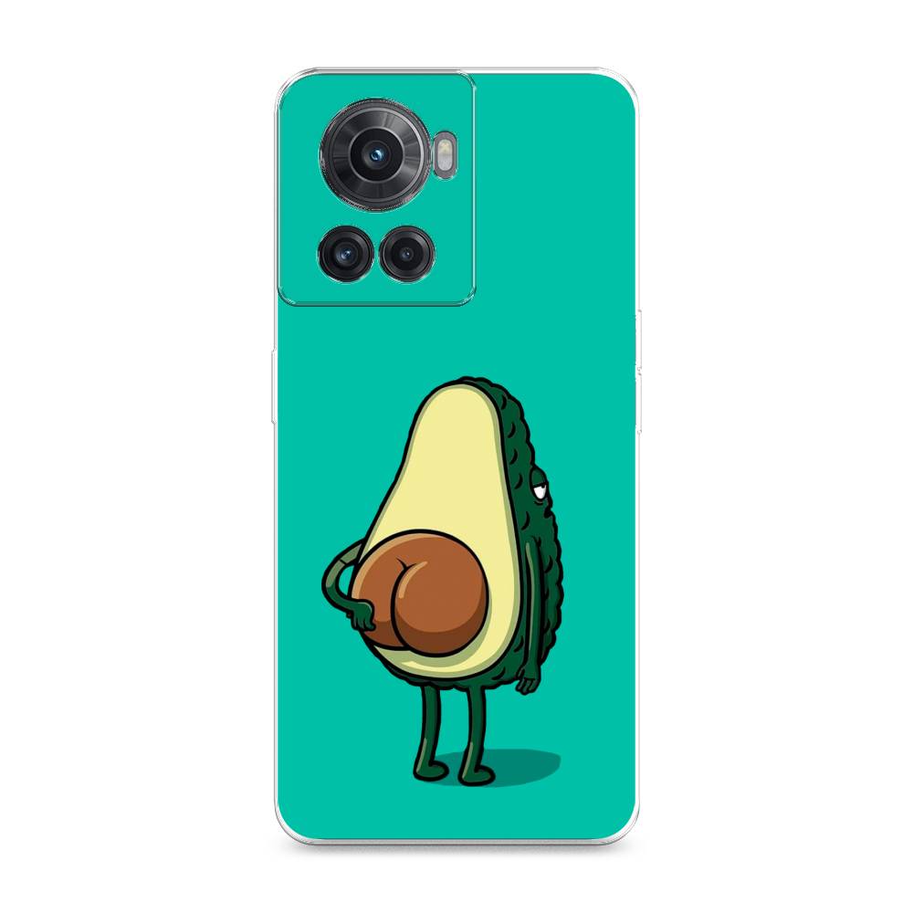 

Чехол Awog на OnePlus 10R / ВанПлас 10R "Попа авокадо", Разноцветный, 152950-10