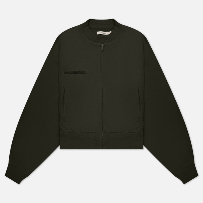 

Женская толстовка PANGAIA Organic Cotton Bomber оливковый, Размер M, Хаки, Organic Cotton Bomber