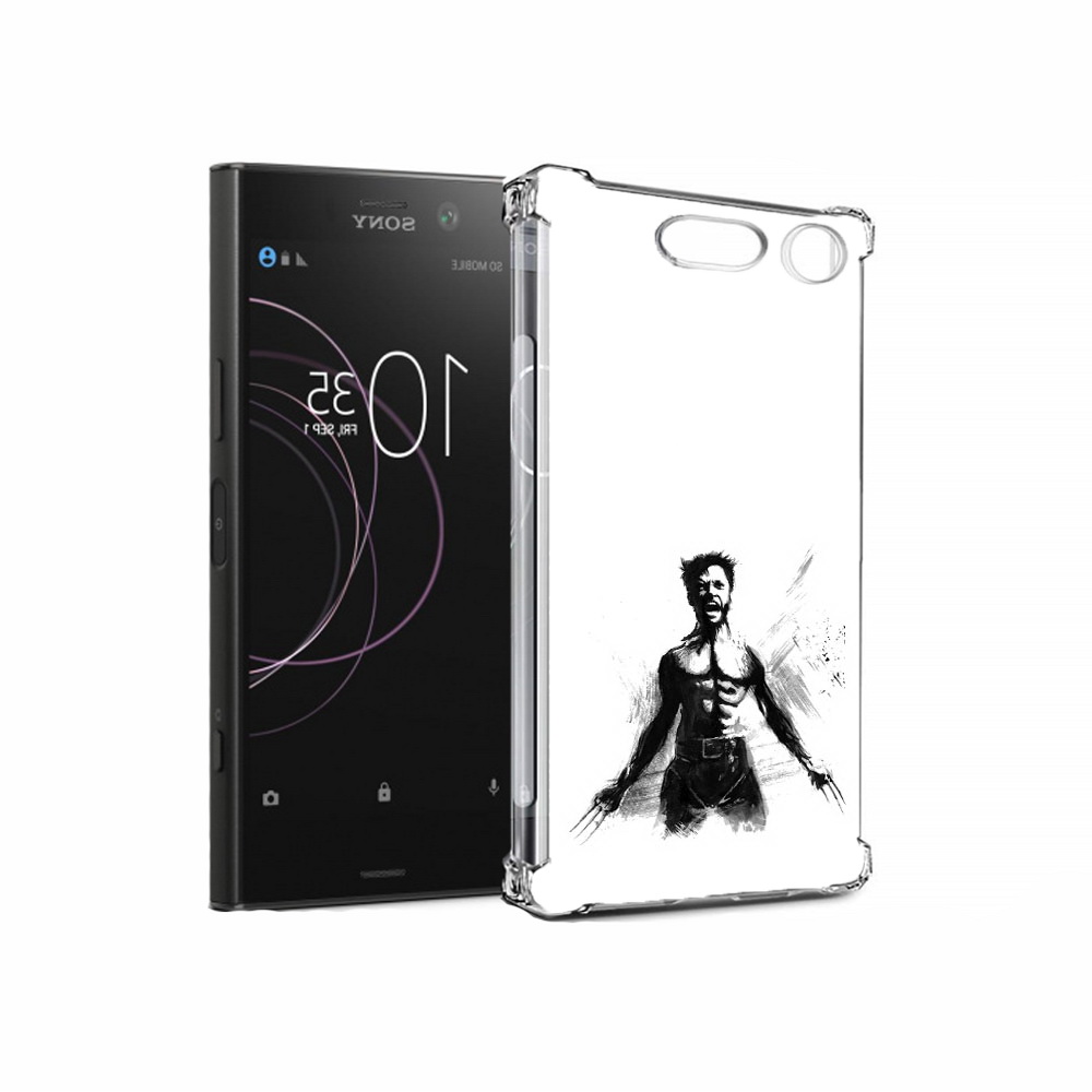 

Чехол MyPads Tocco для Sony Xperia XZ1 росомаха (PT77229.221.587), Прозрачный, Tocco