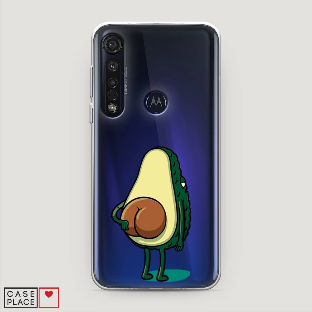 

Чехол Awog на Motorola Moto G8 Plus "Попа авокадо", Разноцветный, 241450-10