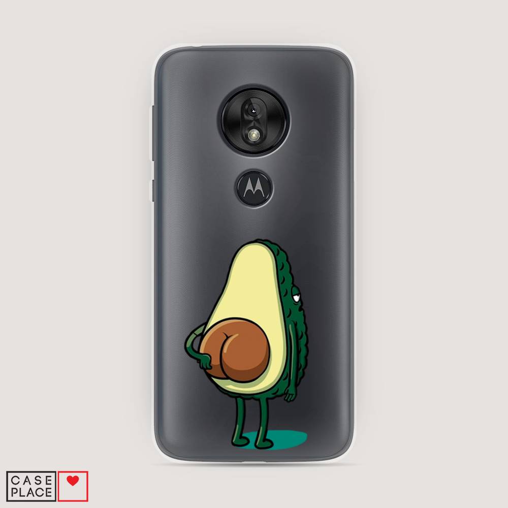 

Чехол Awog на Motorola Moto G7 Play / Моторола Мото G7 Плэй "Попа авокадо", Разноцветный, 241250-10