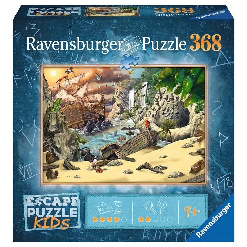 

Пазл-квест Ravensburger 368 Пиратская бухта, арт 12956, Пиратская бухта