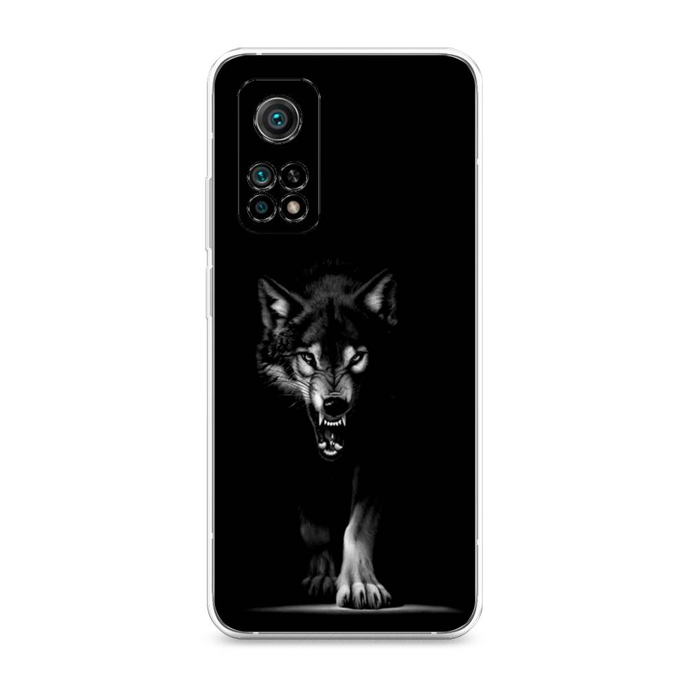 

Чехол Awog на Xiaomi Mi 10T Pro "Волк выходит из ночи", Разноцветный, 37750-1