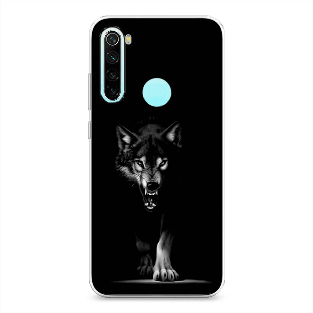 

Чехол Awog на Xiaomi Redmi Note 8 "Волк выходит из ночи", Разноцветный, 36550-1