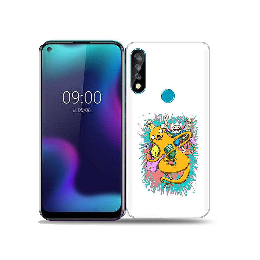 

Чехол MyPads Tocco для BQ 6424L время приключений рисунок, Прозрачный, Tocco