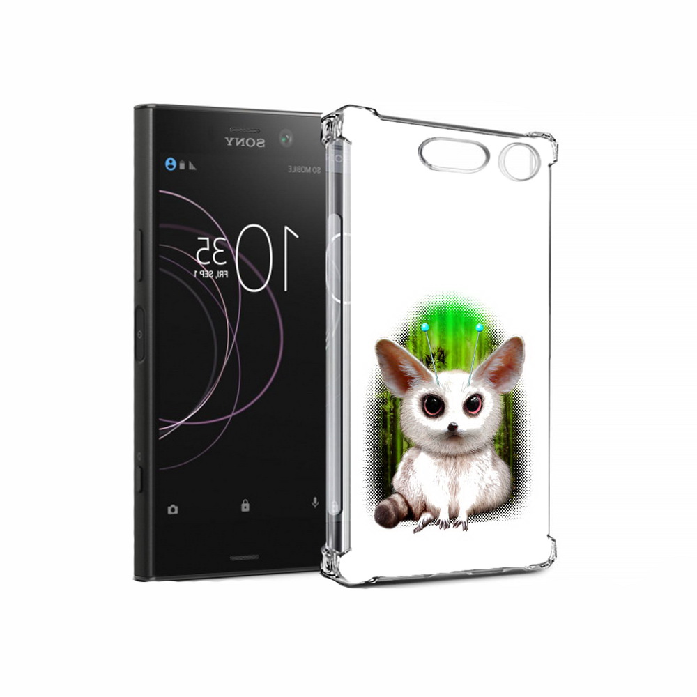 

Чехол MyPads Tocco для Sony Xperia XZ1 пушистое животное (PT77229.221.560), Прозрачный, Tocco