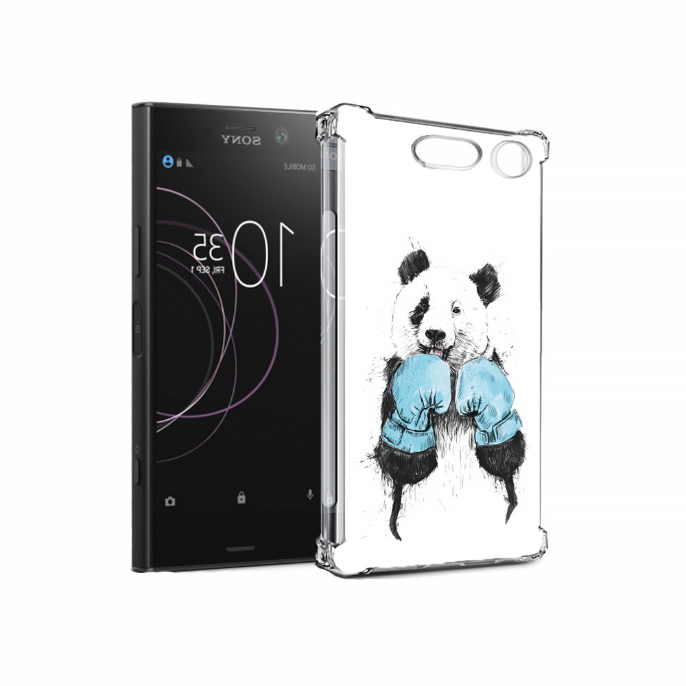 

Чехол MyPads Tocco для Sony Xperia XZ1 панда боксер (PT77229.221.531), Прозрачный, Tocco