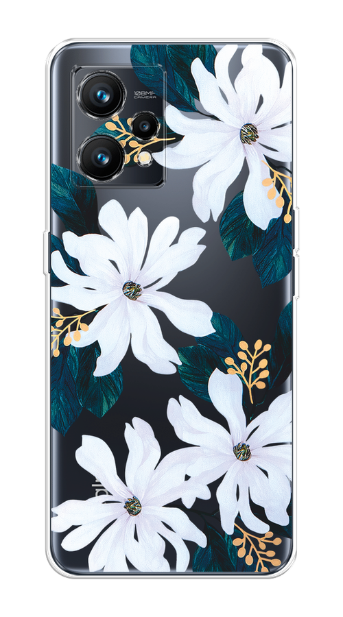

Чехол на Realme 9 4G "Delilah Flower", Зеленый;белый, 257250-1