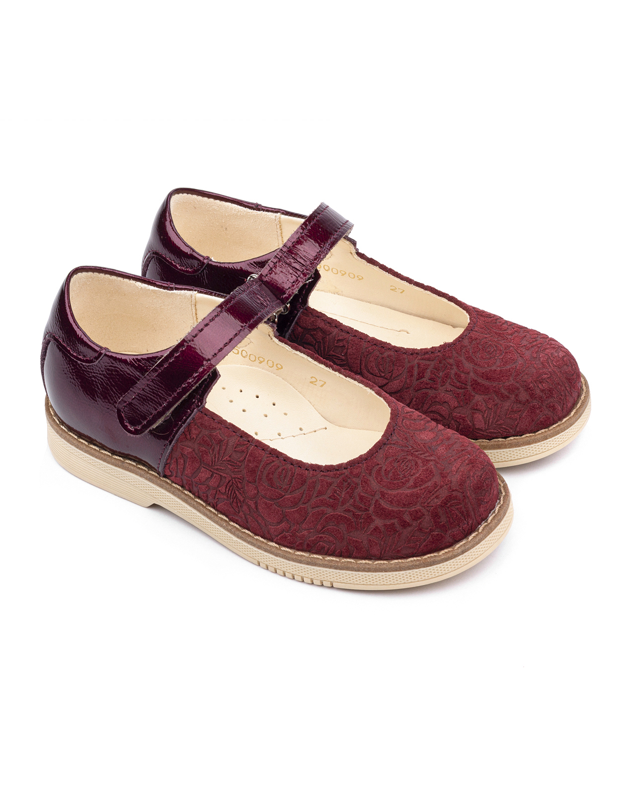 

Туфли Tapiboo FT-25009.21-OL06O.01 цв.бордовый с тиснением р.28, FT-25009.21-OL06O.01