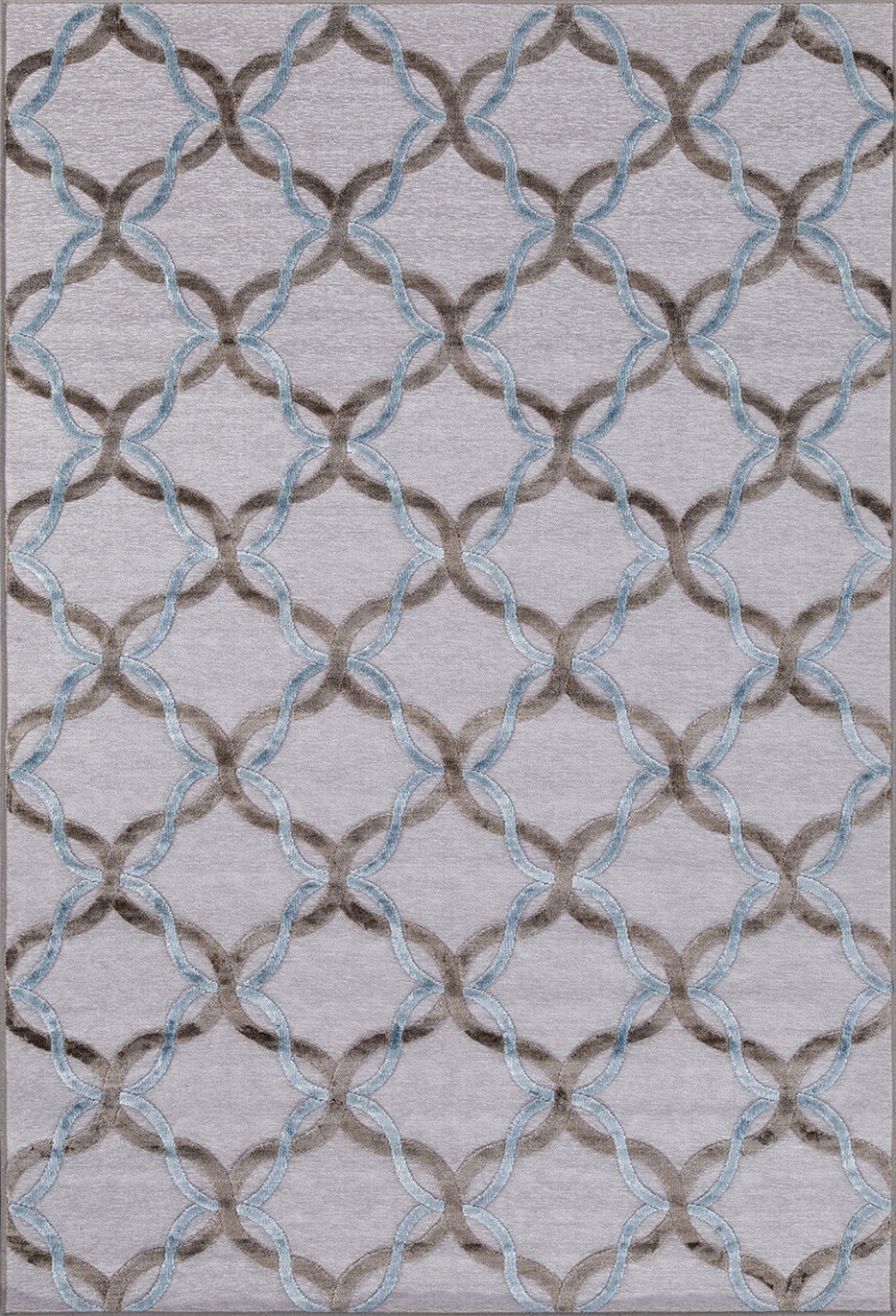 

Ковер бельгийский AkTs 100x140 см серый