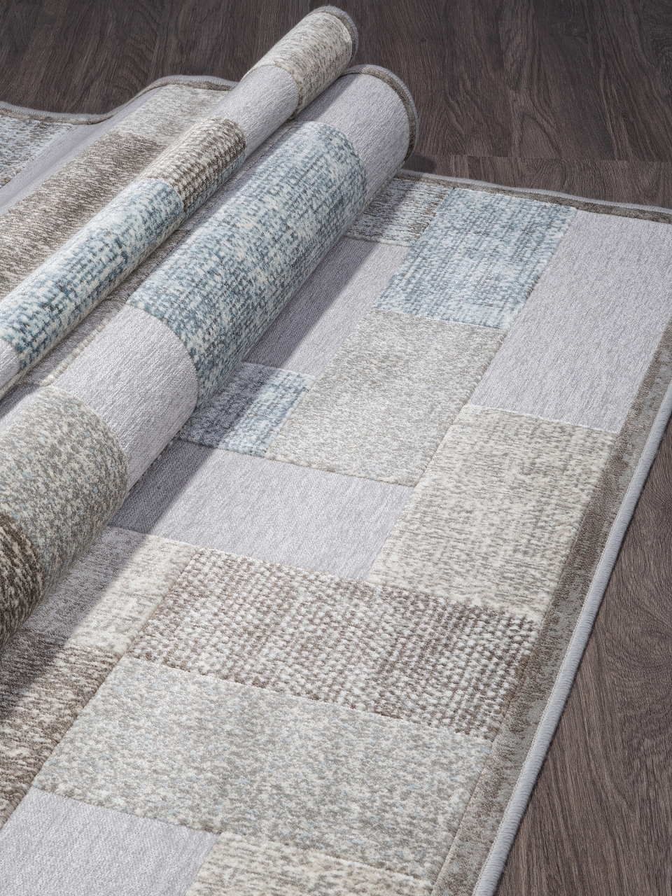 

Ковер бельгийский AkTs 100x140 см серый
