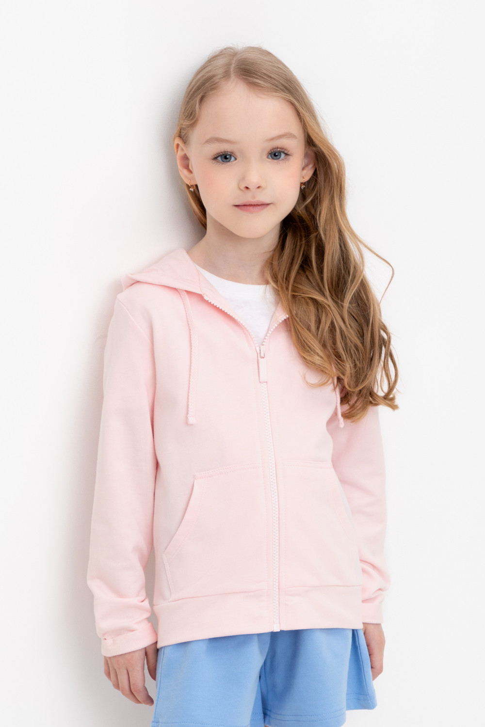 

Толстовка детская CROCKID М 1361-6, светло-розовый, 92, М 1361-6