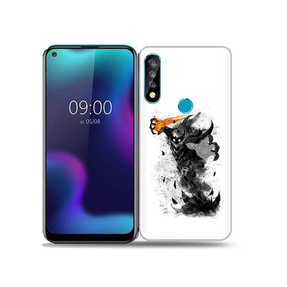 

Чехол MyPads Tocco для BQ 6424L nevermore черно белый, Прозрачный, Tocco