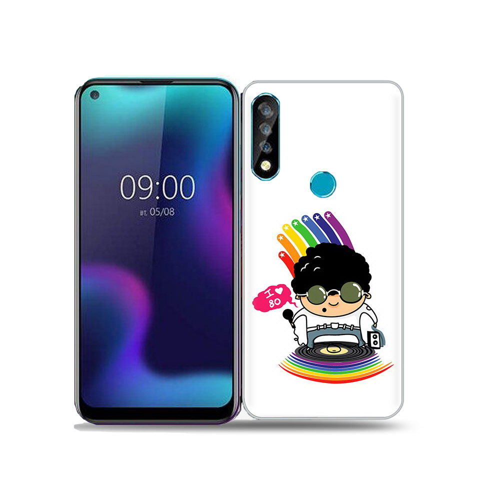 

Чехол MyPads Tocco для BQ 6424L Я люблю 80-е, Прозрачный, Tocco