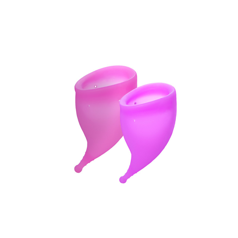 

Набор менструальных чаш EIGHT SECRETS S, M, каплевидные, набор чаш