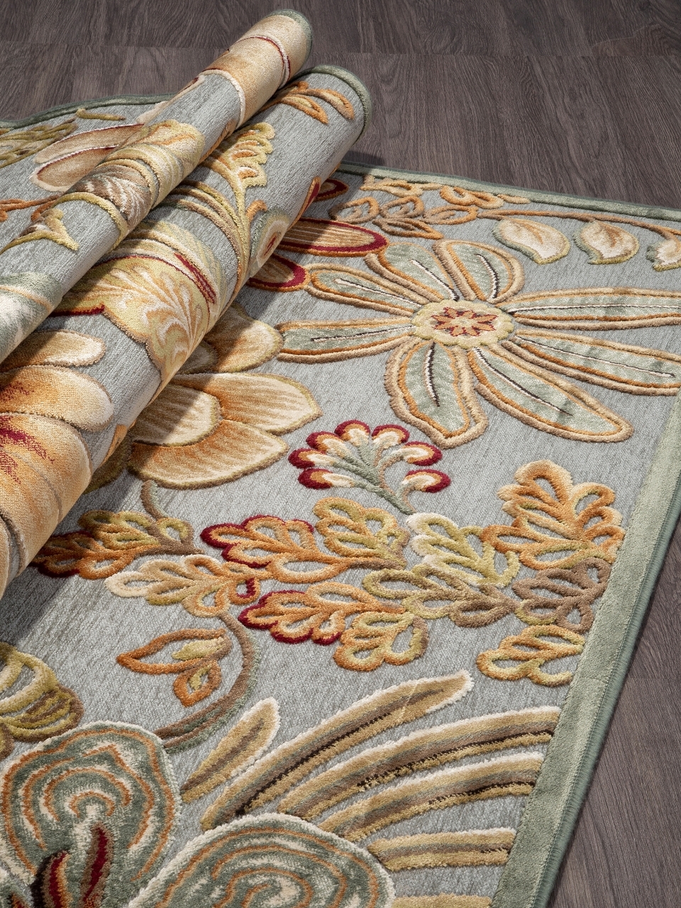 

Ковер бельгийский AkTs 100x140 см бежевый