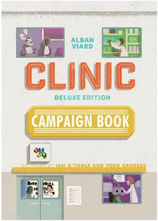 Настольная игра Capstone Games Clinic, Deluxe Edition, Campaign Book на английском языке