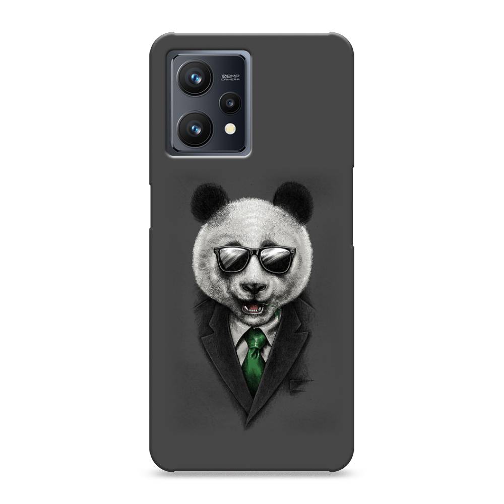

Пластиковый чехол "Деловая панда" на Realme 9, 257220-7