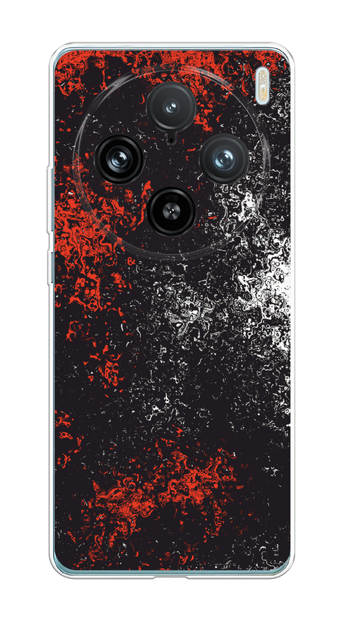 

Чехол на Vivo X100 Pro "Монотипия", Красный;черный;белый, 2611850-1