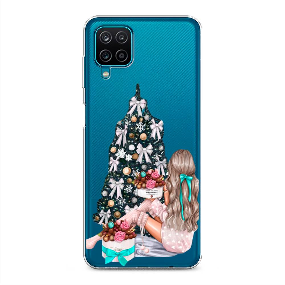 

Чехол для Samsung Galaxy A12/M12 "New Year", Зеленый;бежевый;голубой, 2101650-5