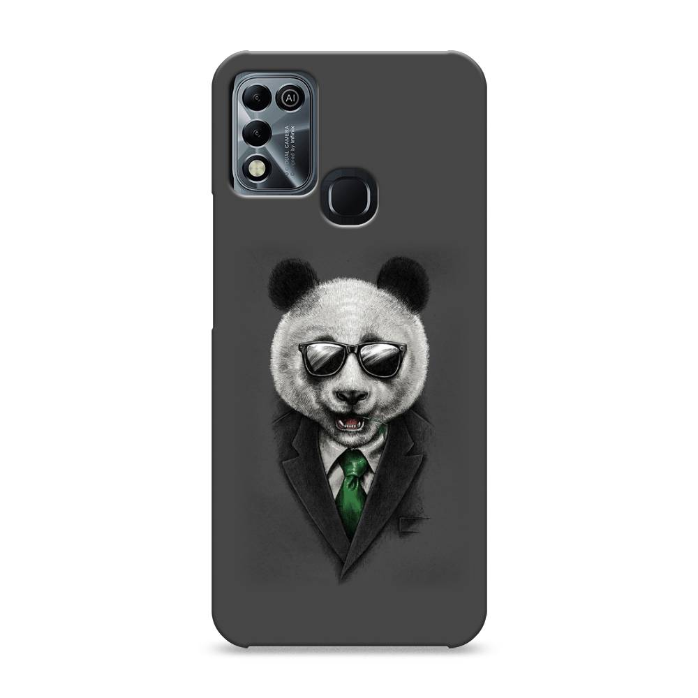 

Пластиковый чехол "Деловая панда" на Infinix HOT 11 Play, 3100820-7