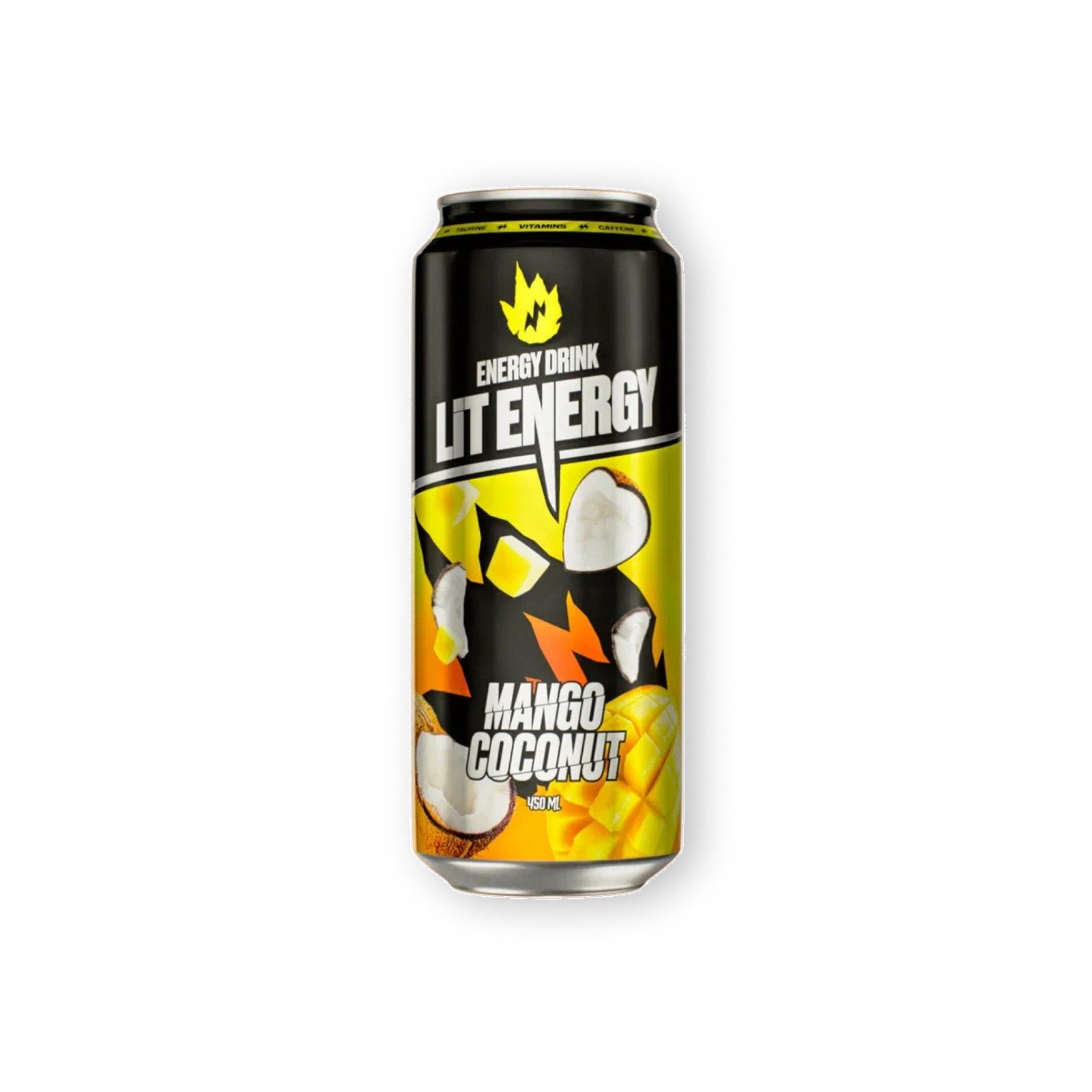 Напиток энергетический Lit Energy Mango Coconut 12x450 мл