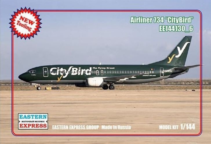 

ЕЕ144130_6 Авиалайнер 737-400 CityBird