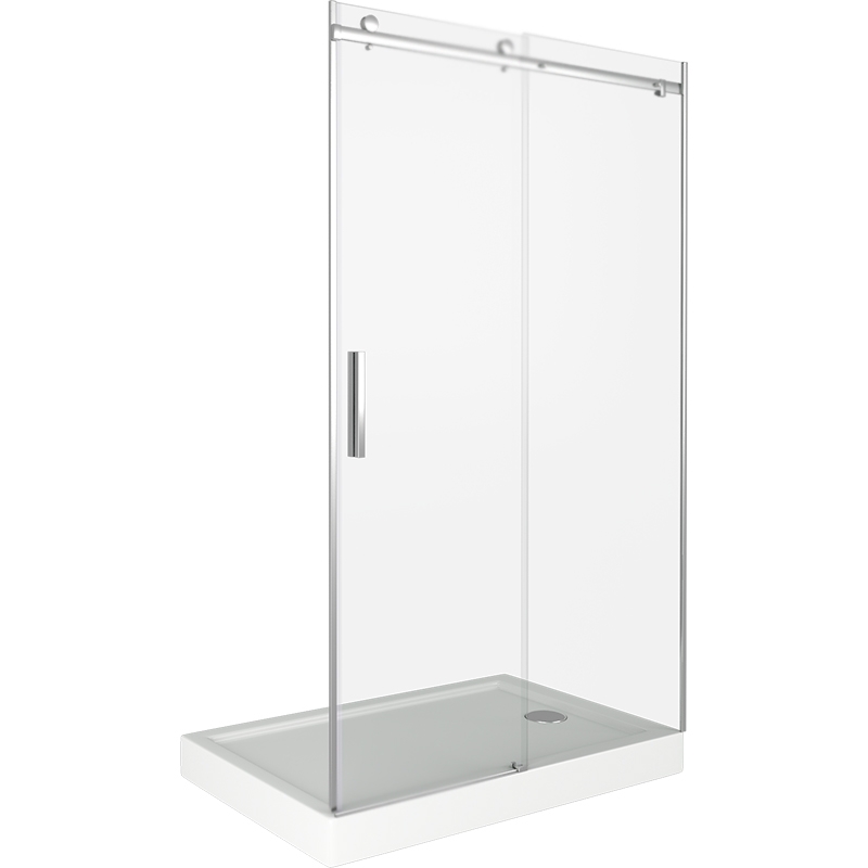 

Душевая дверь в нишу Good Door Galaxy WTW-170-C-CH 170 профиль Хром стекло прозрачное