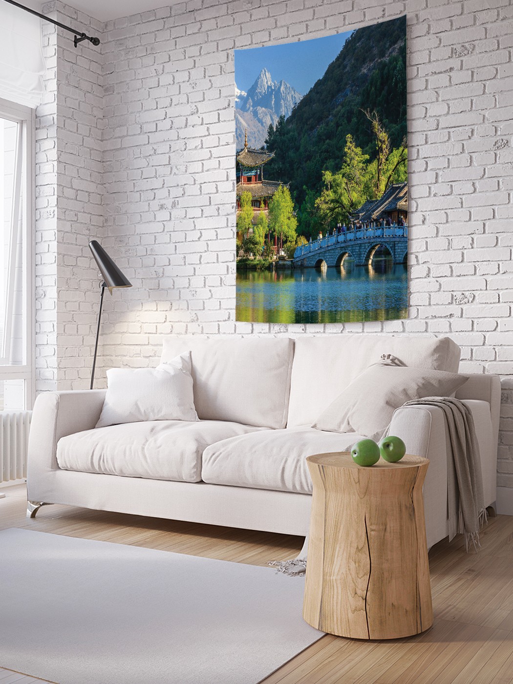 

Вертикальное фотопанно на стену JoyArty Лицзян на берегу Юньнань 150x200 см, Лицзян на берегу Юньнань