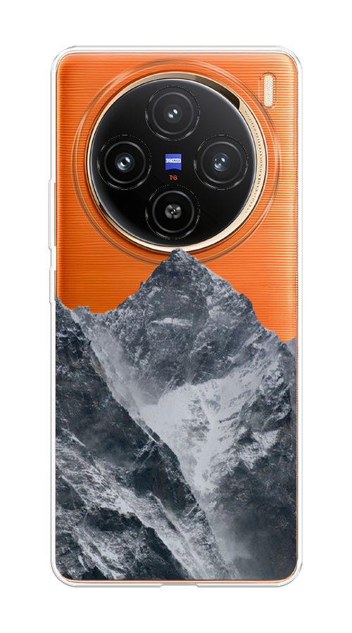 

Чехол на Vivo X100 "Горы арт 4", Серый;бежевый, 2611750-1