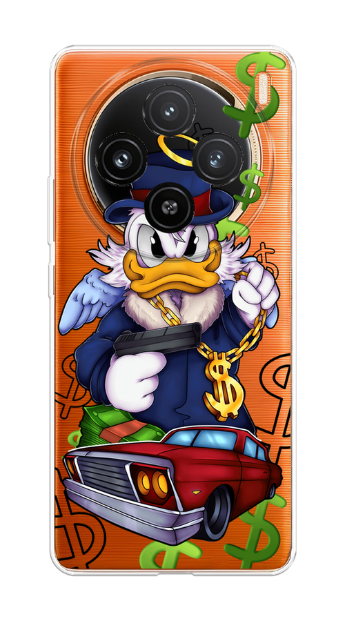 

Чехол на Vivo X100 "Scrooge McDuck with a Gold Chain", Красный;синий;белый, 2611750-1