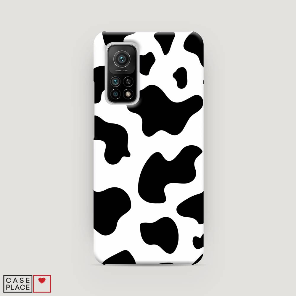 фото Пластиковый чехол "пятна коровы" на xiaomi mi 10t pro awog