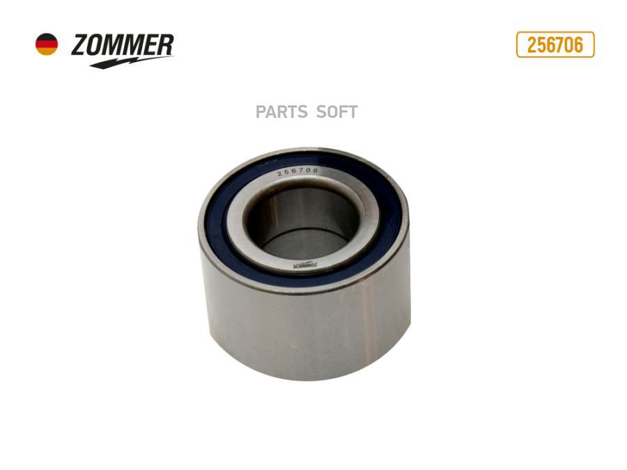 Подшипник 256706 ступицы 2108 зад 1111 перед шарик двухряд ZOMMER 1209₽