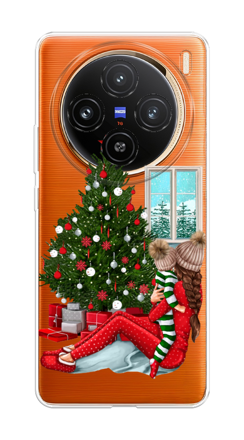 

Чехол на Vivo X100 "Новый год с мамой", Красный;зеленый;голубой, 2611750-1