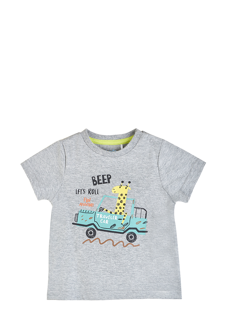 фото Футболка детская kari baby ss21b03200809 серый р.92