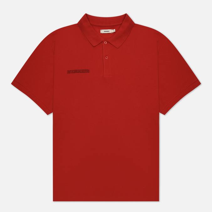 

Мужское поло PANGAIA Organic Cotton Pique красный, Размер S, Organic Cotton Pique