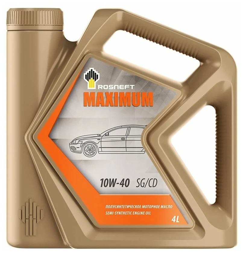 

Моторное масло "Роснефть" Maximum 10w40 Sg/Cd (4 Л) П/Синт. Rosneft 373217